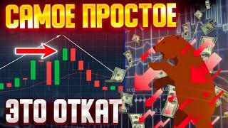 Самое простое движение - это ОТКАТ | Forex | Стратегия | Трейдинг с нуля | Трейдинг обучение |