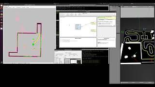 2023.10.10 ros2 noetic turtlebot3 initial pose and clear cost map behavior planning using flexbe