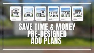 Save Time & Money with Pre-Designed ADU Plans | #CalHomeCoConstruction | San Diego ADU Experts