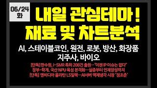 내일 관심테마! AI,원전,스테이블코인,햇지,방산,화장품/두산에너빌리티,NAVER,카카오페이,카카오,로보티즈,SK이터닉스,위메이드,LSELECTRIC,LG,우진엔텍,클로봇