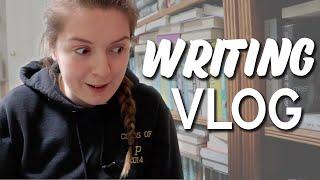 MASSIVE WRITING VLOG! (watch me lose my mind)