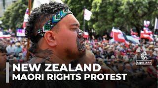 More than 40,000 protest New Zealand Maori rights bill