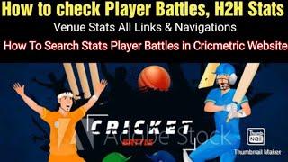 Dream11 How To search Cricket Stats Cricket Player Battles On Cricmetric 