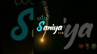 mahi ve || Saniya name whatsap status || art video status || #shorts #shortvideo #trending #video #l