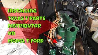 We're installing a distributor for model t  Part two - installation #modeltford @Gen3AntiqueAuto