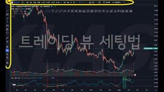 Tip. 트레이딩뷰Trading View 화면 '클라쓰' 있게 세팅하는 방법! | #트레이딩뷰 #사용법 #활용법