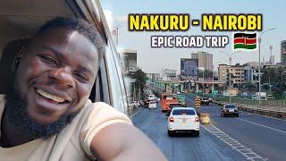 Finally Let's Go To Nairobi - Nakuru - Nairobi Epic Road Trip! Through The Great Rift Valley