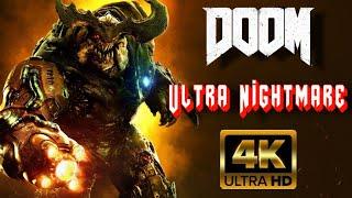 DOOM (2016) Boss - The Cyberdemon (Ultra Nightmare difficulty) 4K/60FPS