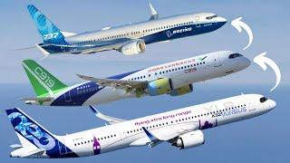 C919 vs Boeing 737 vs Airbus A320 : What is the Difference?