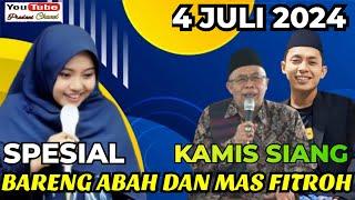 SPESIAL NGAJINYA DI TEMANI ABAH DAN MAS FITROH, BEGINI RASANYA@BAHAGIA,GROGI