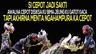 [PIKASEURIEUN] Awalna Cepot Disiksa Ku Bima Jeung Gatot Kaca,Tapi Akhirna Menta Hampura Ka Cepot.