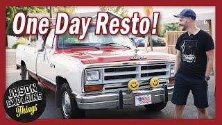 I Restored My Classic Truck's Paint In One Day!