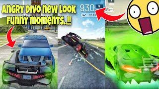Angry Bugatti divo new look||Funny moments||Extreme car driving simulator||