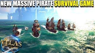 NEW MASSIVE PIRATE SURVIVAL GAME | ATLAS [GAMEPLAY EP1]