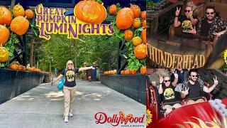 Dollywood First Day of Fall 2024! New Food, Best Rides, Low Crowds, Great Pumpkin LumiNights & More