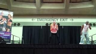 FIERCE4 Fitness Workout w Janis Saffell & Guest Instructor Pepper Von | Baltimore 2012