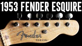 NEAR MINT 1953 Fender Esquire w/ Ariel Posen!