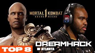 DreamHack Atlanta 2024 MK1 TOP 8 (Geras Rain Ashrah Ermac Scorpion Baraka) Mortal Kombat 1 Tourney