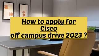 Cisco recruitment 2023 batch | Hiring Software Engineer | ASIC Engineer #jobrefer4u #cisco #hiring