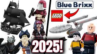 LEGO grabs BlueBrixx license! | Star Trek, One Piece, Black Pearl & more 2025 sets!