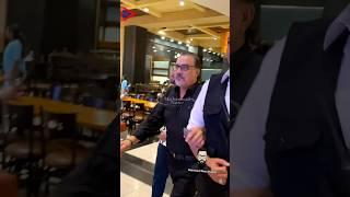 مجدي كامل وابنه ️ في العرض الخاص لفيلم "في عز الضهر" 
