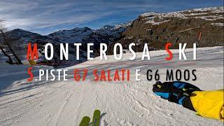 4K  MONTEROSA SKI  5. Piste G7 Salati (rossa) G6 Moos (nera)  Day 1  5.2.2024