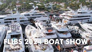 Our first flight at FLIBS2024, Fort Lauderdale International Boat Show, check it out!