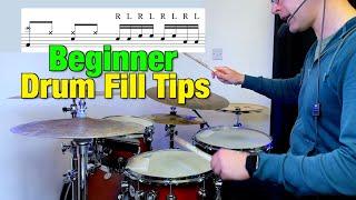 Some Beginner Drum Fill tips - DRUM LESSON