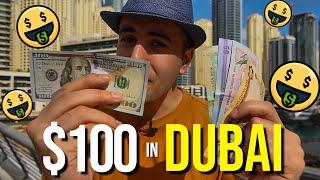 $100 Dubai Street Food Challenge! I Got Shocked!!