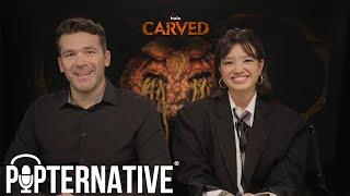 Peyton Elizabeth Lee and Justin Harding talk about Carved on Hulu!