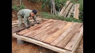 build a house out of wood episode 8 building a house frame