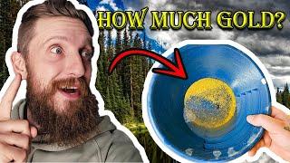 How Much Gold in 100 Bucket of Dirt? | The Largest Gold Recovery I've Ever Had!