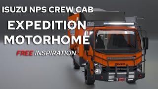 Inspiration All Terrain Motorhome | Isuzu NPS Crew Cab