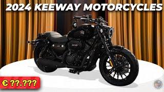 Keeway Motorcycles 2024 New Lineup Models with PRICES: Hurricane, Superlight, Versilia, F-ACT,Vieste