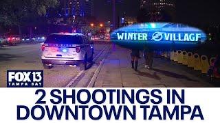 2 different shootings ring in the New Year in Downtown Tampa