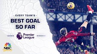 Every Premier League team's best goal so far in the 2023-24 season | NBC Sports