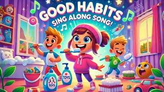 Good Habits Song for Kids | Kindergarden Rhymes on Good Habits