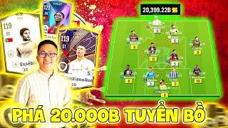 Lại Phá 20.000 Tỷ I Love Build Siêu Đội Hình BỒ ĐÀO NHA MẠNH VƯỢT TẦM GIÁ Cùng RONALDO CC +5