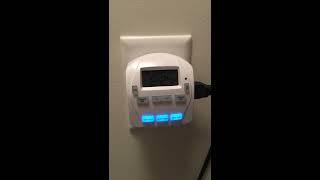Outlet Timer, PRIME EZ Set 15-Amp 1-Outlet Digital Residential Plug-in Countdown Lighting Timer