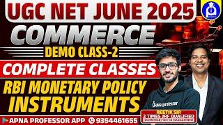 UGC NET COMMERCE JUNE 2025 | DEMO CLASS | PAPER 2 | UGC NET COMMERCE CLASSES by Reetik sir  |#ugc