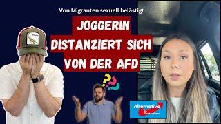 War ja klar I Belästigte junge Joggerin distanziert sich nun von der AfD I Hier der Clip