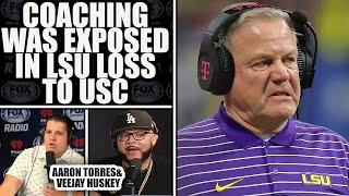 LSU's Coaching Issues Were Exposed in USC Loss l AARON TORRES & VEEJAY HUSKEY