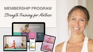 Strength Training program for Mothers Preview |  Maintain proper Core & Pelvic Floor Function.