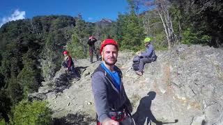 Via Ferrata Bariloche, Patagonia, Argentina
