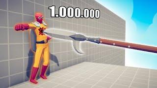 1.000.000 DAMAGE PIKE 1 vs 1 TOURNAMENT - TABS | Totally Accurate Battle Simulator 2023