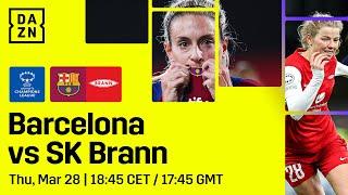 Barcelona vs. SK Brann | UEFA Women's Champions League 2023-24 Quarter-final Second Leg Full Match