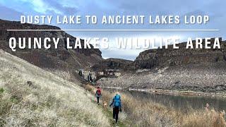 Dusty Lake to Ancient Lakes Loop, Quincy Lakes Wildlife Area