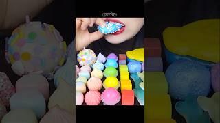 ASMR RAINBOW FOODS 유니콘 음식모음 #shorts #mukbang #eating # #satisfying #먹방