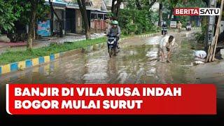 Banjir di Vila Nusa Indah Bogor Mulai Surut | Beritasatu