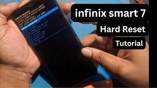 Infinix  Smart 7 Hard Reset Tutorial  ||  How to Remove Screen Lock From INFINIX Smart 7